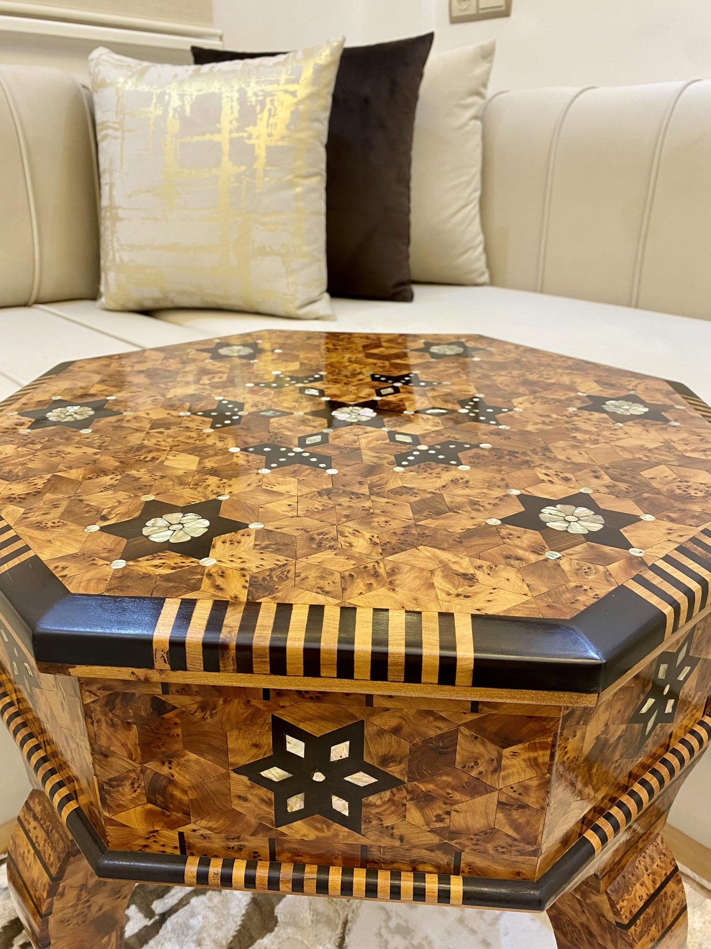 Large Wood Coffee Table home decor