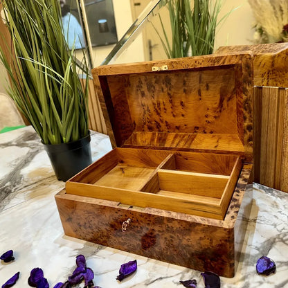 Jewelry box organizer with key gift box