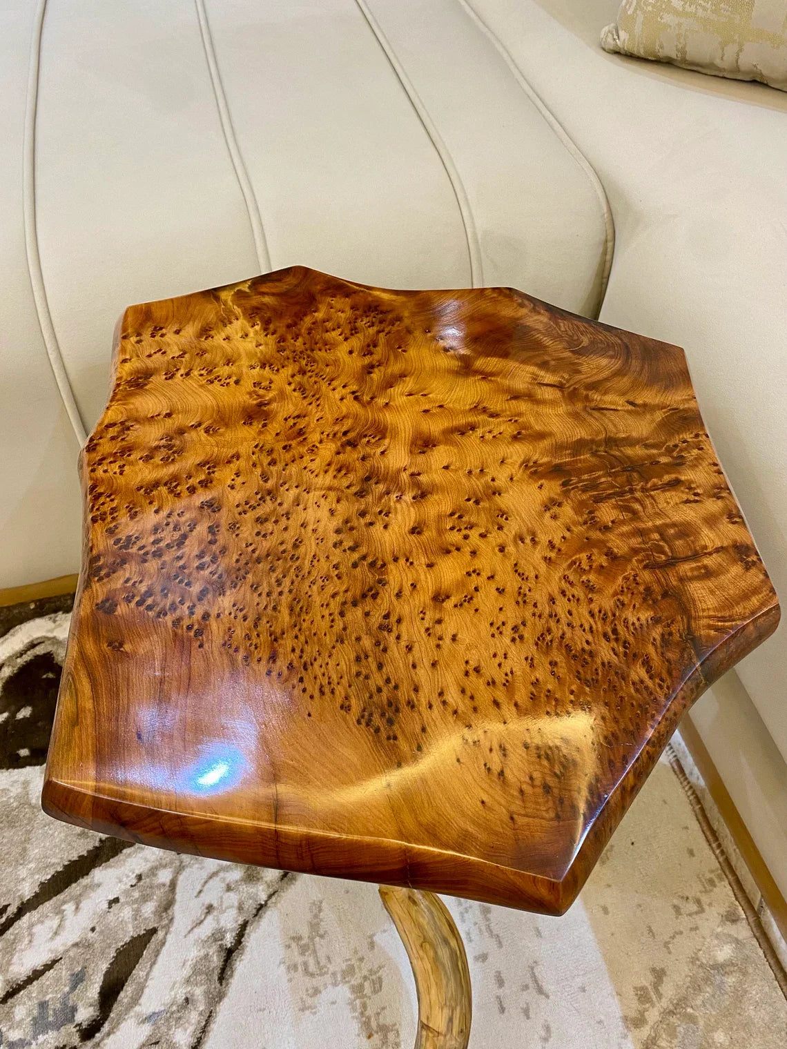 Thuya Wood Table luxury home decor
