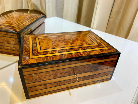 Wooden Jewelry Box Large for Necklaces Earring Organizer