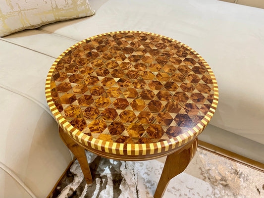 Round coffee table Handcrafted Treasures for Unique Spaces