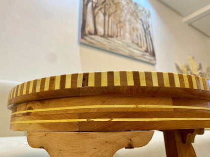 Round coffee table Handcrafted Treasures for Unique Spaces